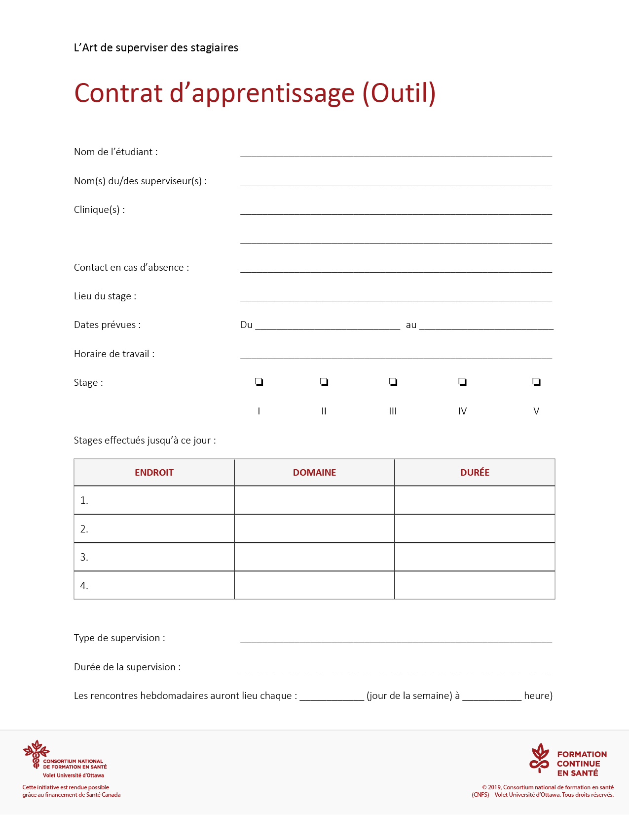 Contrat d'apprentissage Outil 1