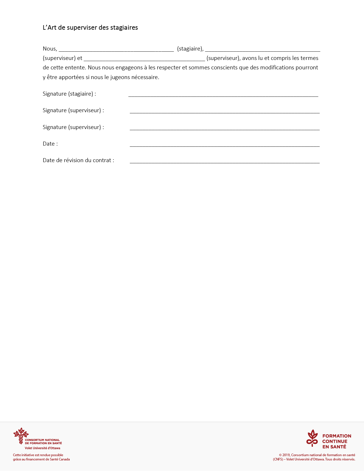 Contrat d'apprentissage Outil 4
