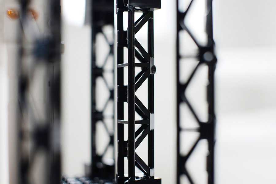 Un pilier de construction