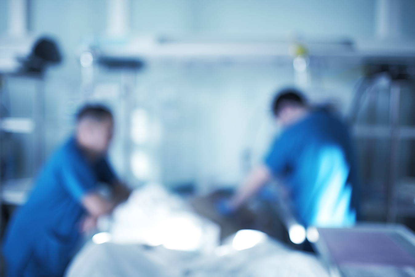 Des professionnels œuvrent auprès de patients hospitalisés