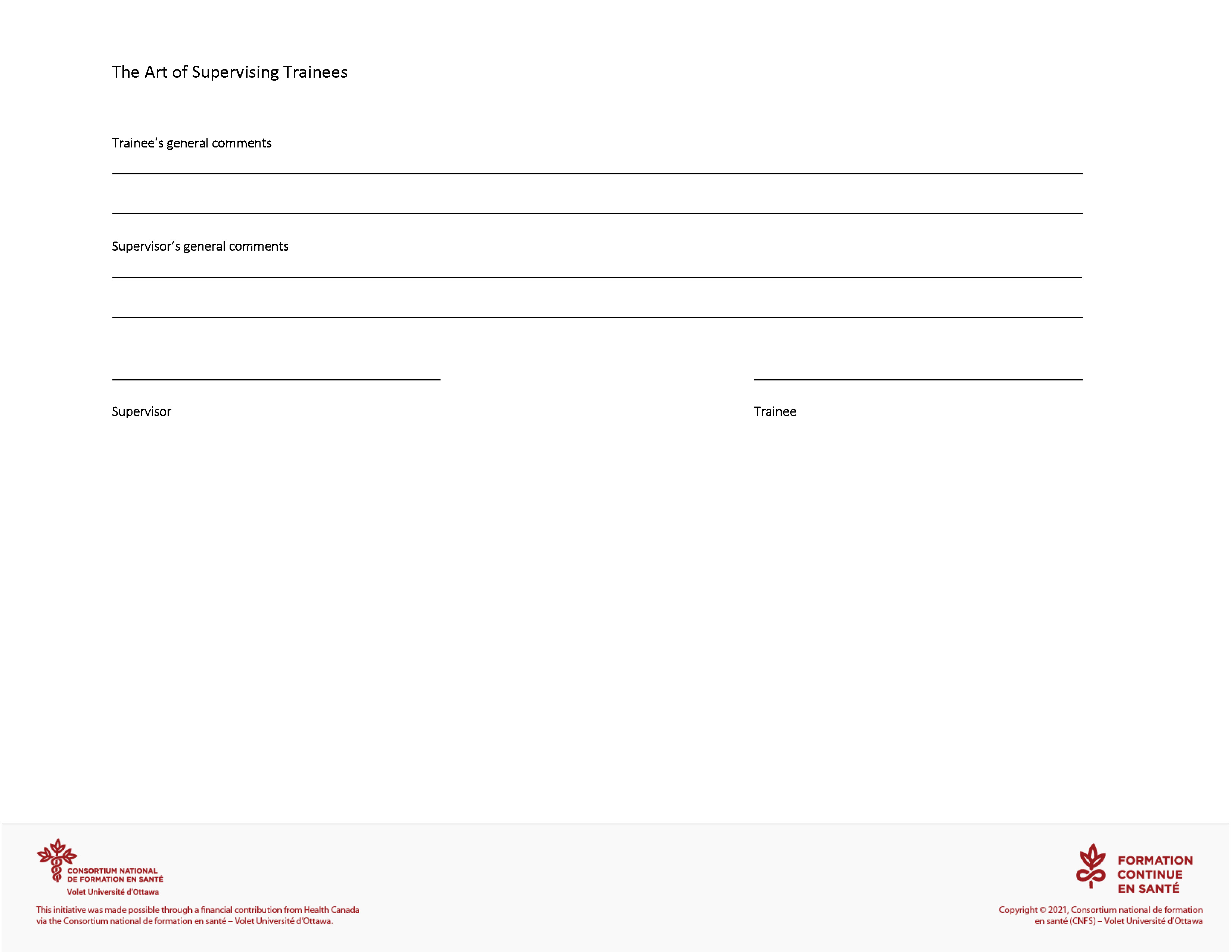 Tool: Evaluation Grid – Clinical Reasoning